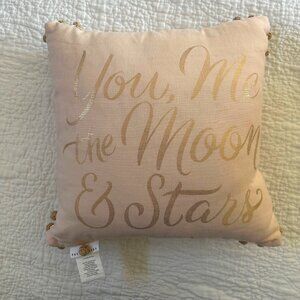 Pottery Barn Kids You & Me Pillow, 14", Blush